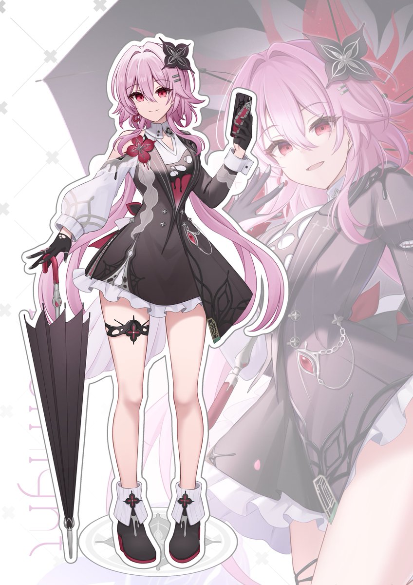 「冬コミでアクスタになる長夜月 #HonkaiStarRail #C107」|ゆきうなぎ🐰のイラスト