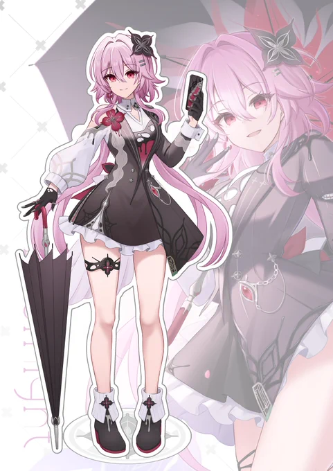 冬コミでアクスタになる長夜月 #HonkaiStarRail #C107