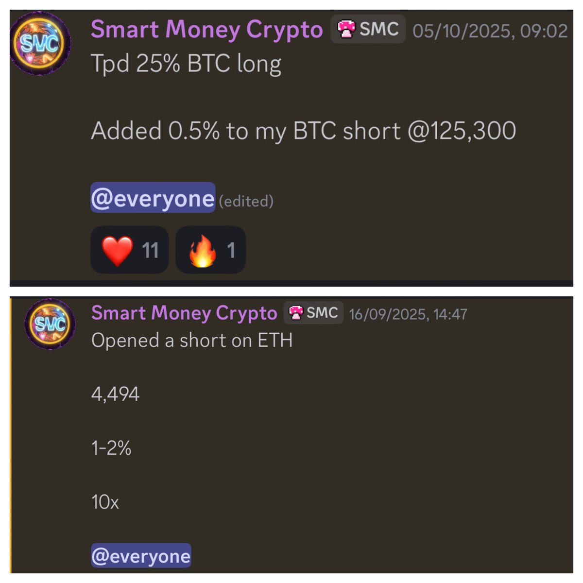 My biggest regret is not just holding these open into bear market 😭

$BTC $ETH