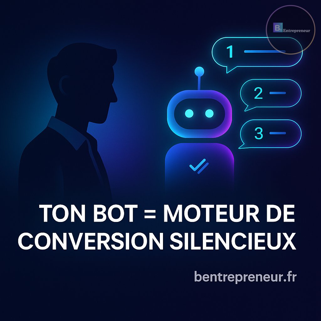 🚨 Si ton bot ne génère qu’un message de bienvenue, tu passes à côté d’un levier de conversion massif.

Voici la stratégie PRO que 90 % des coachs ignorent :