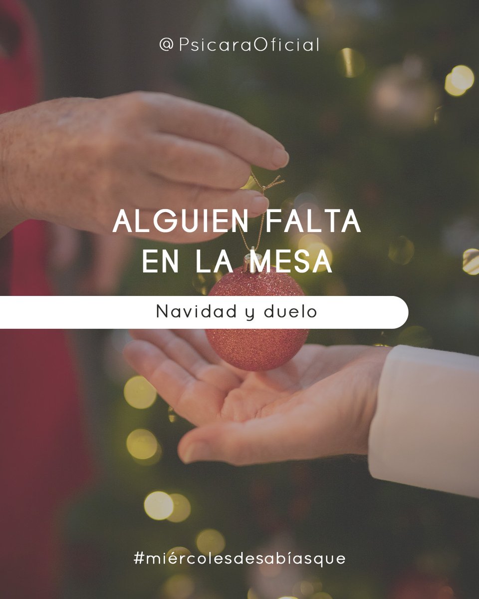 Las Navidades son fechas que en general muchas personas desean que lleguen. Son días en los que las casas se llenan, hay ilusión y la magia diríamos que puede existir realmente 🎅🎄

🌐 psicara.com/blog/

#Psicología #Navidad #Duelo #Validación #Emociones #SaludMental