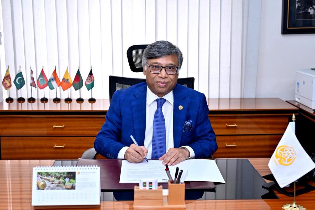 Press Release 09-12-2025:
SARCO commemorated the 40th Anniversary of the SAARC Charter Day at its Secretariat in Islamabad, Pakistan.
The Secretary General of SAARC, H.E. Ambassador Md. Golam Sarwar launched the third version of SARCO’s official website sarco-sec.org.