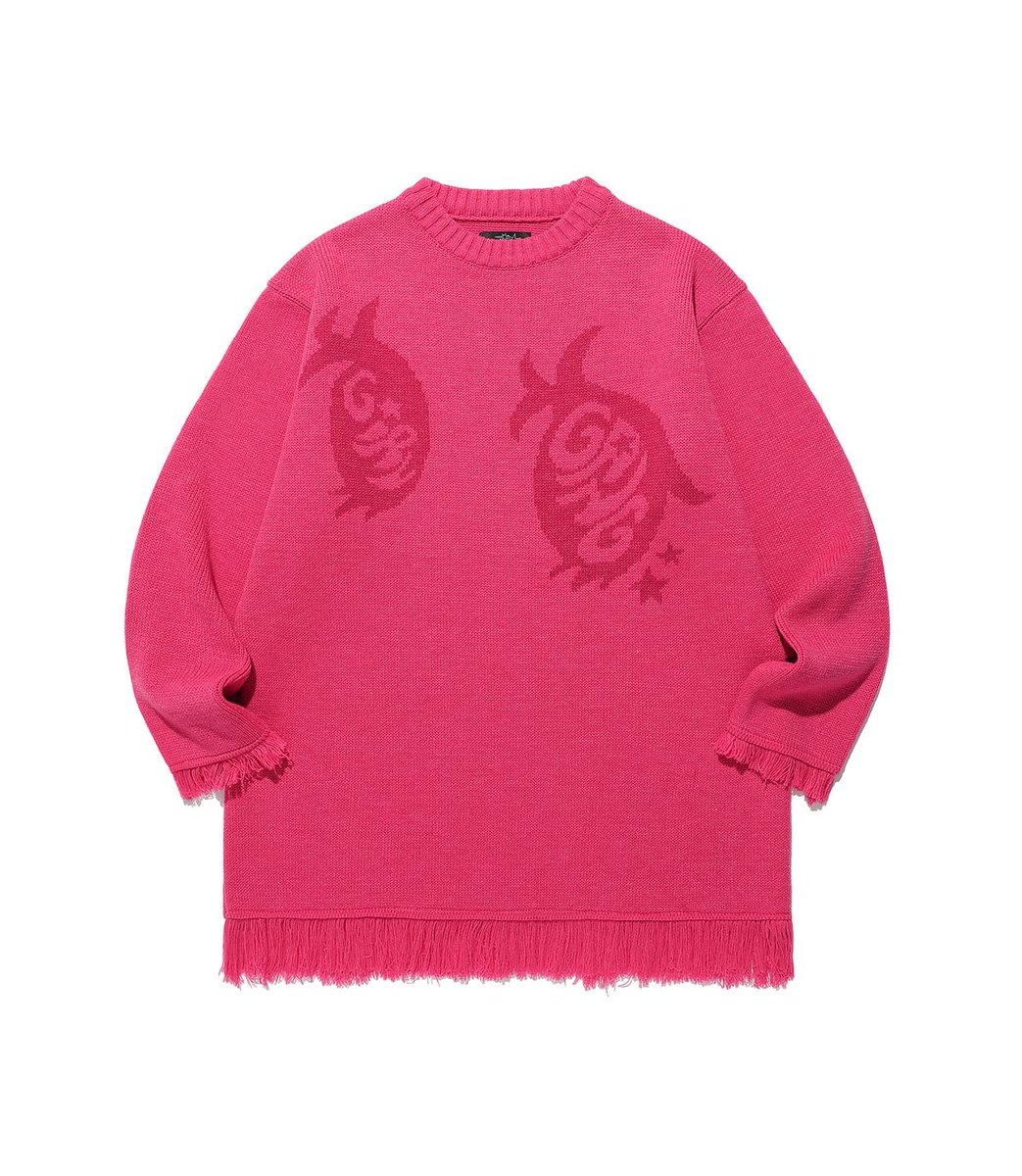 mogo0mogo's tweet photo. ★ 251215 ALLDAY PROJECT ヨンソ ★

ブランド：NICEGHOSTCLUB
商品：GIRL GANG EYES FRINGED KNIT（PINK）
リンク：https://t.co/I4HfQaSBD6

ブランド：BADBLUE
商品：Washed Leopard Dimsum Bag（PINK）
リンク：https://t.co/gABvHPIqQt

#ALLDAYPROJECT #ヨンソ #BADBLUE #空港ファッション #韓国ファッション #ニットコーデ #バッグコーデ #ピンクコーデ