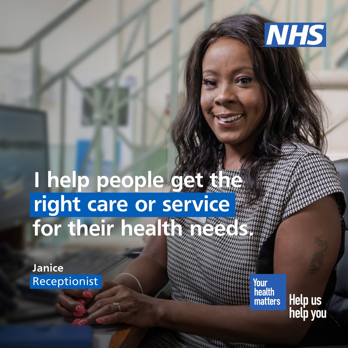 At many GP surgeries, there is a range of health   professionals who can help you. The reception team is trained to help people get the right care or service for their health needs.
Your general practice team is here to help you.
➡️ nhs.uk/Gpservices