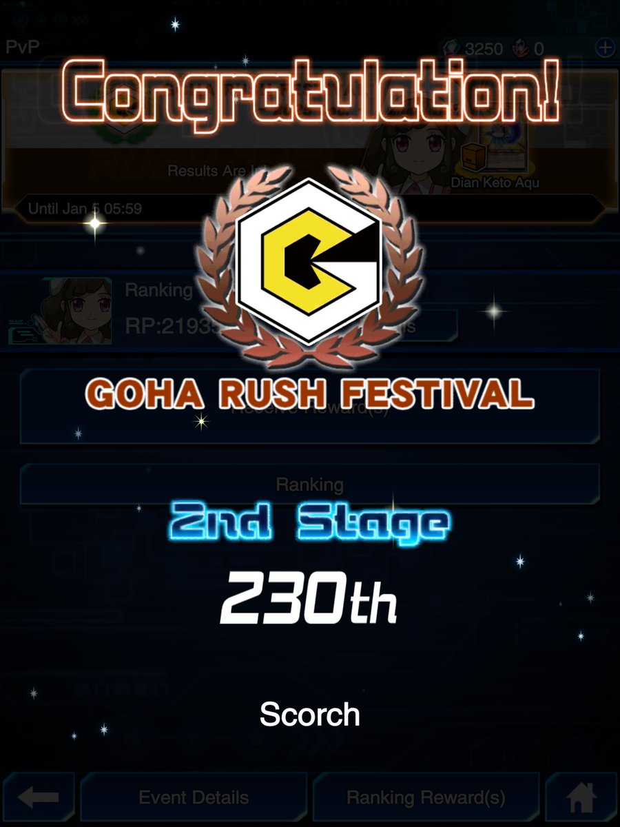 Did pretty ok in the GR Festival considering I had 0 prep (Rookie 1 🤡) and only played 91 games. Should have more time in March, I'll aim for Silver then 🫡