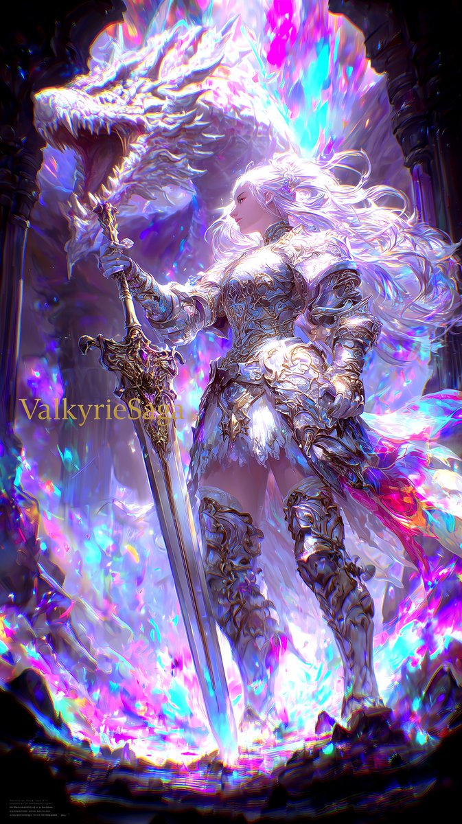 animegekiatu's tweet photo. AIイラストの腕が上がってきました。
竜騎士　薔薇の召喚士　ダークマターを持つ宇宙海賊　隻眼のスナイパー

#BOOTH #素材配布 #TRPG #立ち絵素材 #ゲーム制作 #indiedev #ValkyrieSaga https://t.co/LlSCzbCokt