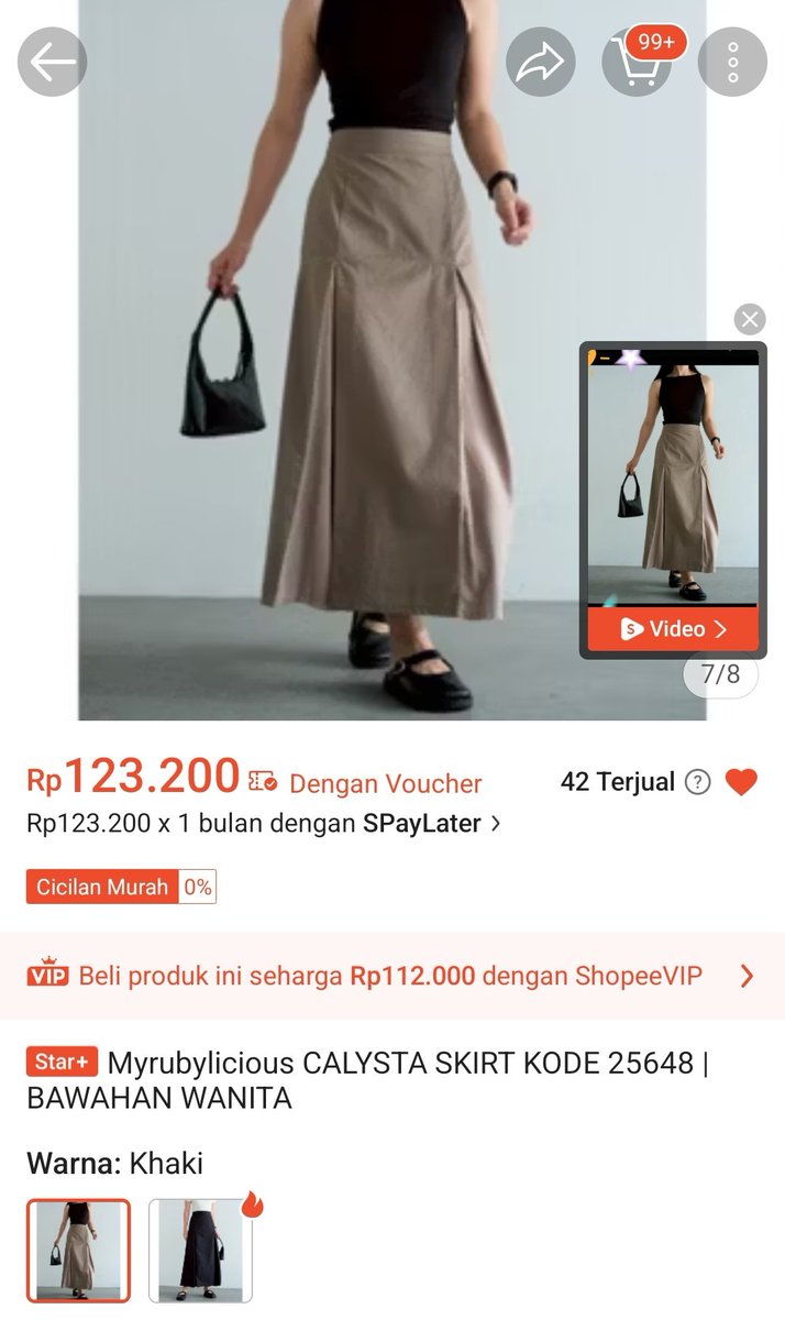 bliblaable's tweet photo. WTS
Rok MyRubilicious

ini belum dipake samsek, baru 2 minggu yg lalu belinya, aku jual 100 aja bisa shopee https://t.co/4MffzQUNQc