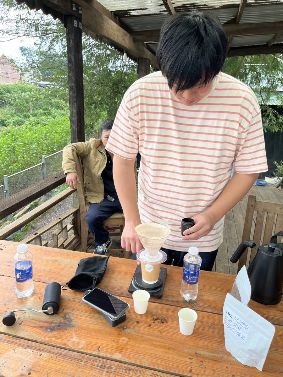 農園主と直接話せると めちゃくちゃやる気でる。 今月末から中国