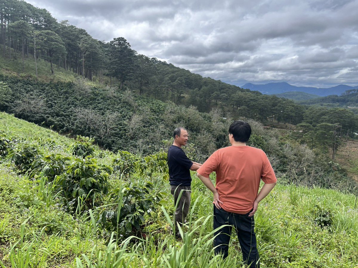 農園主と直接話せると めちゃくちゃやる気でる。 今月末から中国