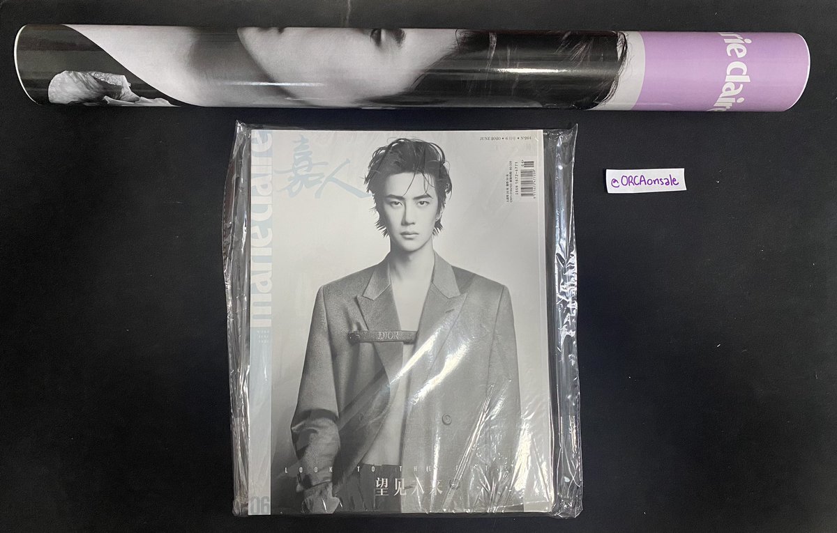 ORCAonsale's tweet photo. ส่งต่อ/ปล่อย/ขาย/WTS 

นิตยสาร MARIE CLAIRE ปกหวังอี้ป๋อ+โปสเตอร์2ใบ(ใส่กระบอก) 400฿

Wang Yibo magazine+poster 400฿
#ตลาดนัดหวังอี้ป๋อ #หวังอี้ป๋อ #ตลาดนัดอี้ป๋อ #ตลาดนัดป๋อจ้าน #WangYibo #หวังอี้ป๋อ王一博 #WangYibo王一博 #อี้ป๋อ #YIBO #ตลาดนัดปรมาจารย์ลัทธิมาร #ตลาดนัดปรมาจารย์ https://t.co/dSsHM6IfEJ
