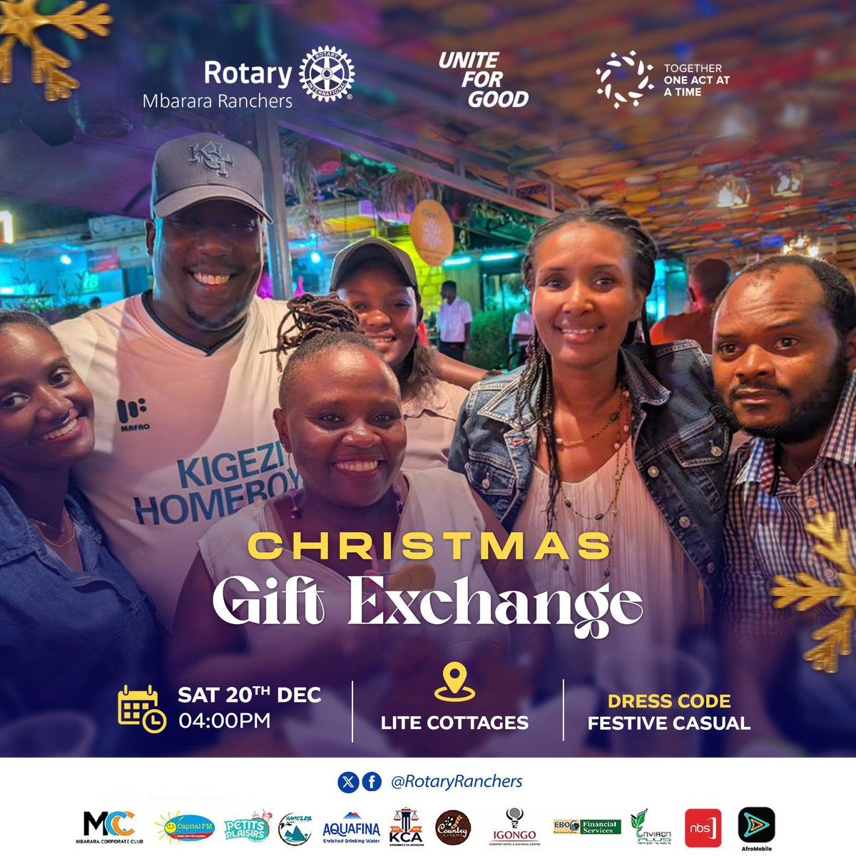 That time of the year has officially clocked in!!!
The season where Ranchers stop sending apologies and start sending vibes.

It is time for us to come together, laugh loudly, eat freely, drink responsibly (or creatively 😌), and celebrate a year of showing up, doing good,