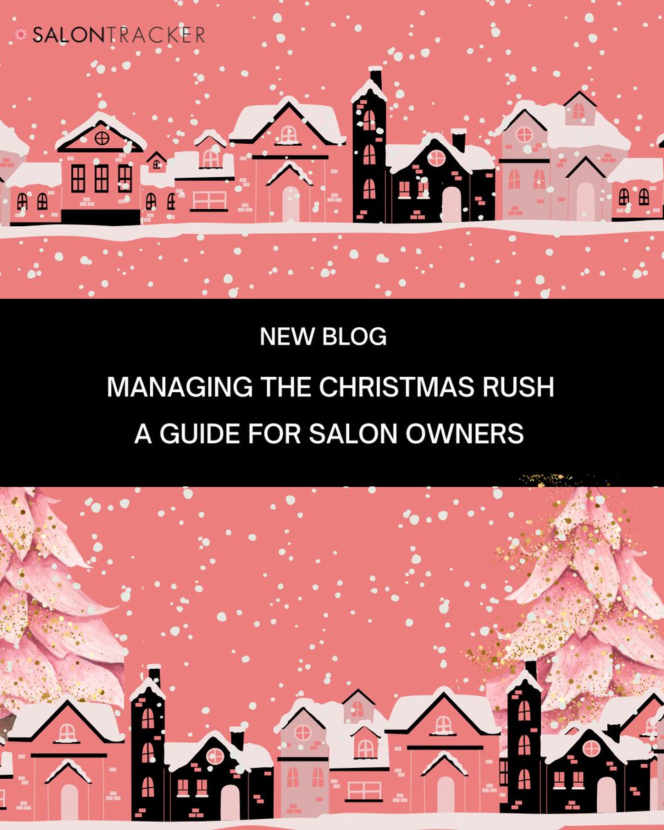 The festive season is in full swing! ✨

Discover our expert tips to keep your salon organised, calm, and fully booked during the Christmas rush.

Check out the full blog now! 🎁