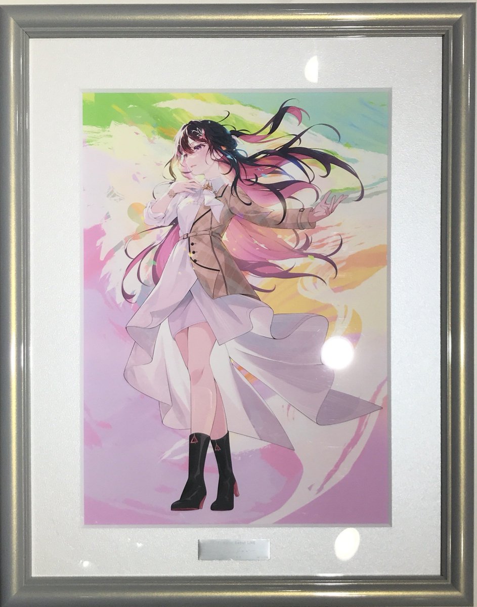 ホロライブ AZKi 複製原画 シリアルナンバー入り 声音こわいろエントロピー ホロライブ AZKi 複製原画 シリアルナンバー入り 声音こわいろエントロピー