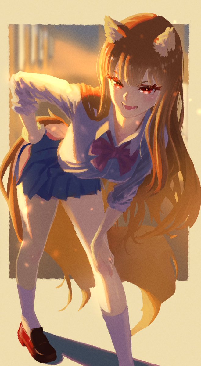 sotti_kotti's tweet image. 放課後のホロ
#狼と香辛料 
#spiceandwolf