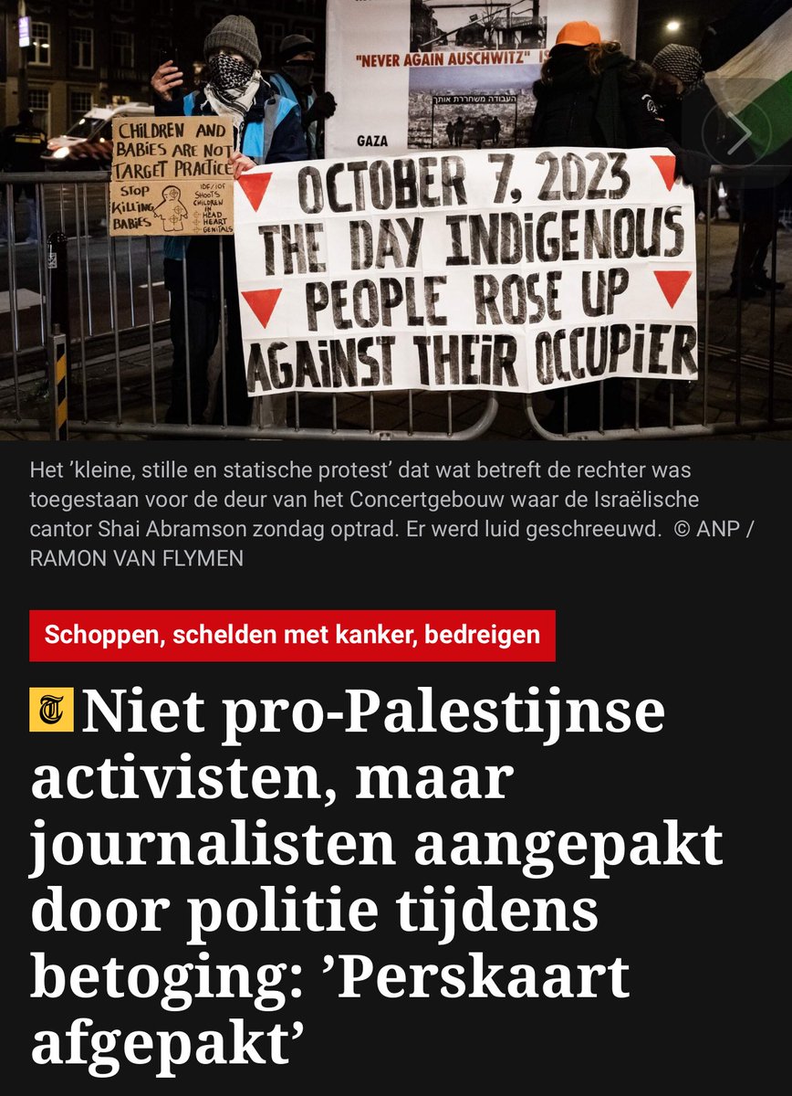 Trump heeft gelijk

Europa en Nederland hebben de Westerse waarden verloren.

x.com/telegraaf/stat…