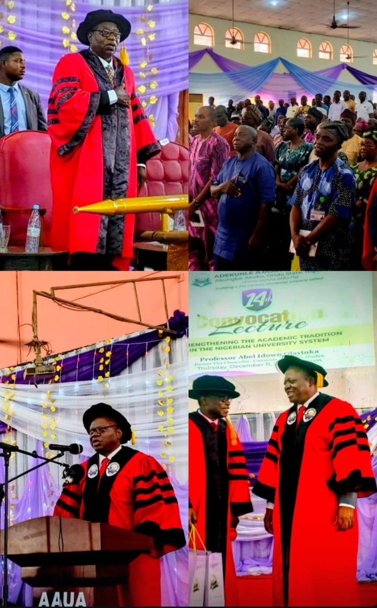 Adekunle Ajasin University, Akungba-Akoko (AAUA) tweet media