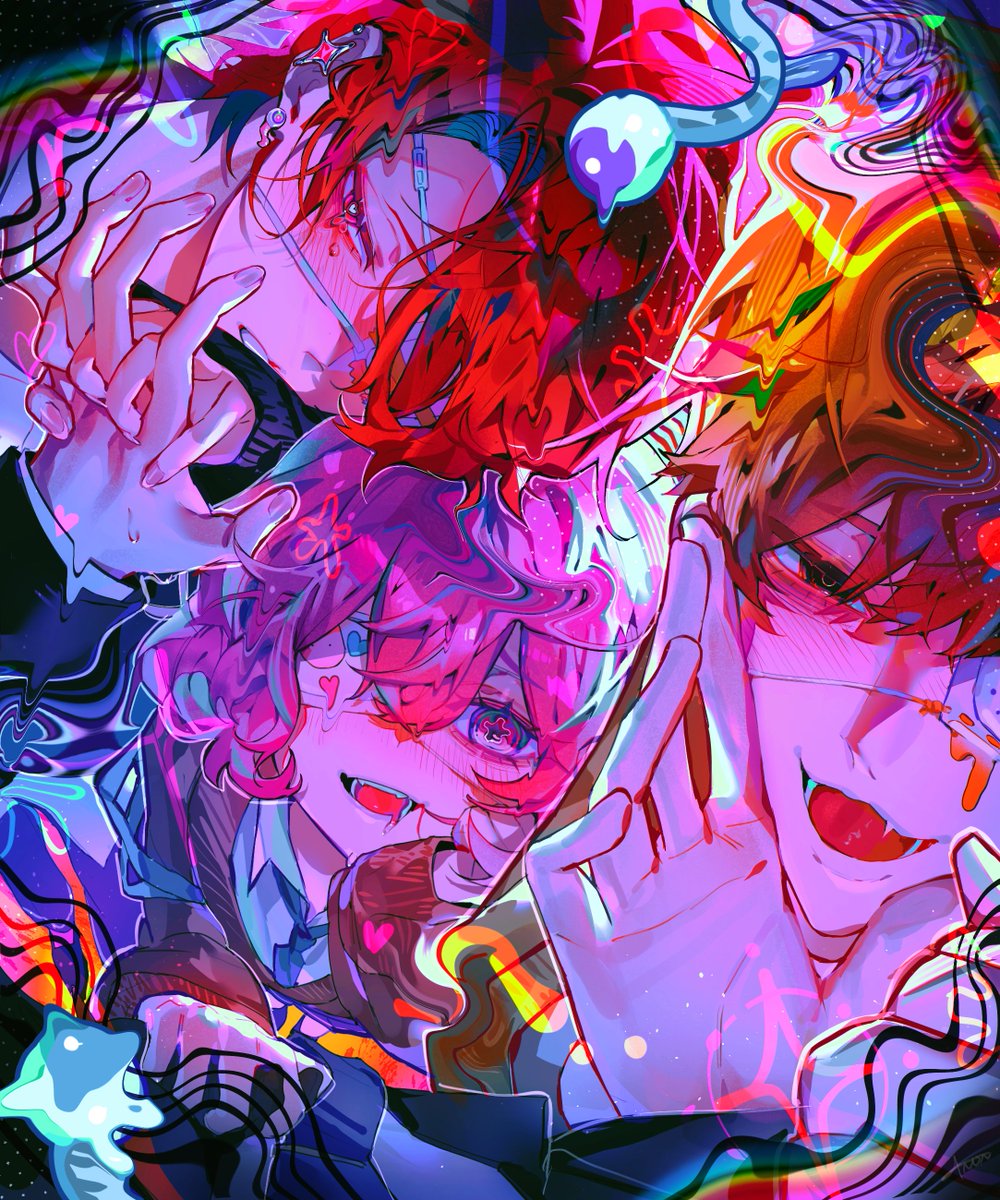 AnoN_qwat's tweet photo. 🌈🌈🌈
#あなめ絵 https://t.co/vq02avdudE
