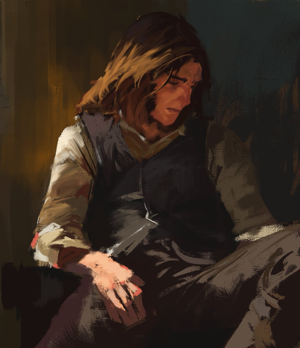 ItIsJustLu's tweet image. Some Red Dead RP character portraits ive done