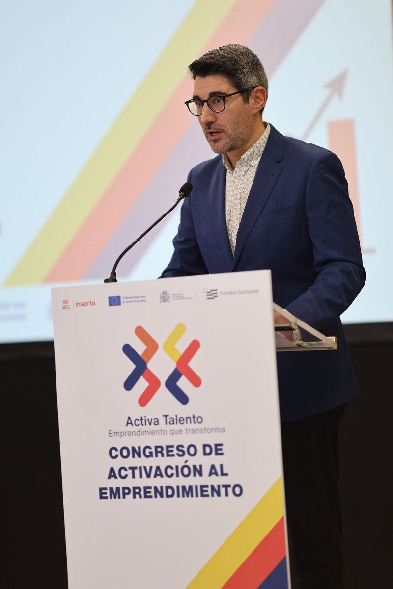 alemaciasblanco's tweet photo. Una vez más tengo la suerte de colaborar con #Inserta. Hoy Congreso de Activación al Emprendimiento en Santiago, una jornada para activar el talento y mostrar el emprendimiento que transforma, ese que apoya a personas con discapacidad. https://t.co/qv6EYNi3Vj