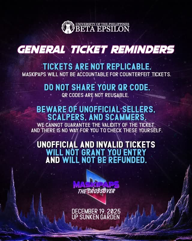 JerichoAlipio's tweet photo. MASKIPAPS2025
‼️To get your 𝗗𝗜𝗦𝗖𝗢𝗨𝗡𝗧‼️
1️⃣ Just go to https://t.co/HxDahkoK3Y
2️⃣ Select your ticket and quantity
3️⃣ Add to order and checkout
4️⃣ Type MASKI25SHANNEN to your voucher code and apply
5️⃣ Complete your details and Pay
Secure your tickets now! 🫶🏻 https://t.co/NvZQ3IY8pc