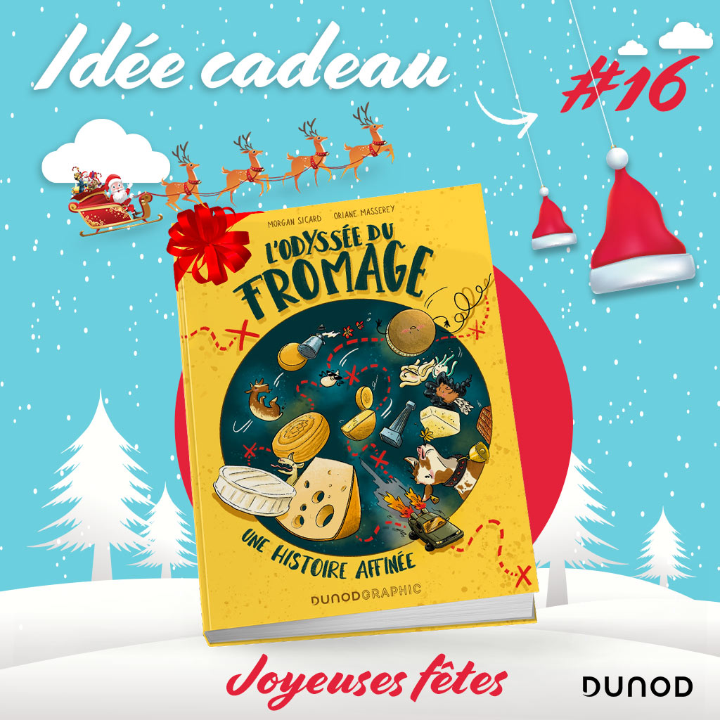 🎁Noël 2025 : des livres malins à glisser sous le sapin🌲
Idée n°16 - L'Odyssée du fromage 🧀- Une histoire affinée
dunod.com/vie-pratique/o…

Découvrez également notre sélection d'ouvrages accessibles qui allient plaisir de lire et savoir utile.
➡️ dunod.com/noel-dunod-202…