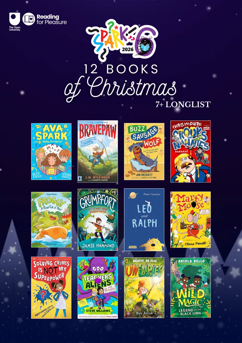 Spark! School Book Awards tweet media