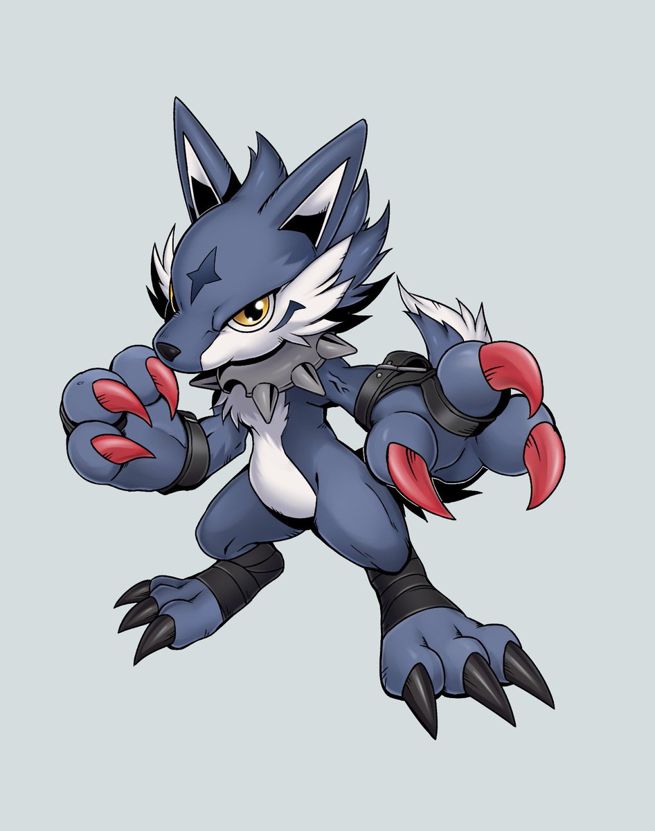 sewally3's tweet image. my digimon oc and their full line