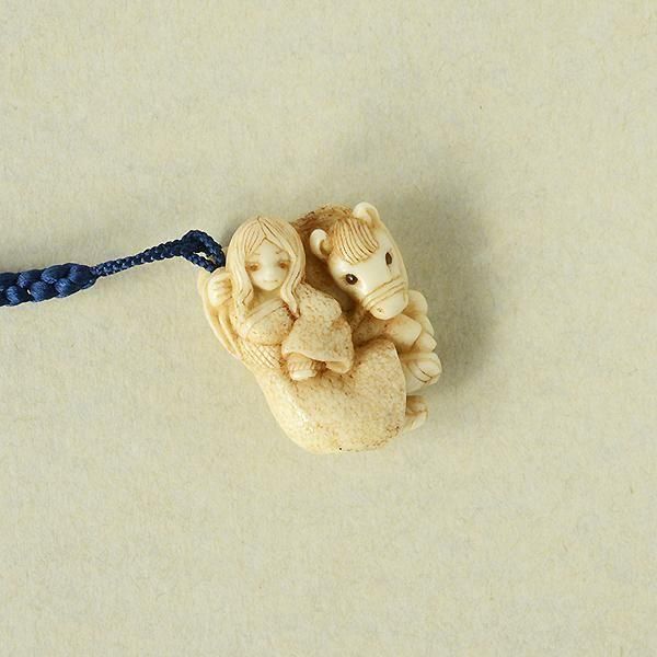 現代根付　永島信也　妖怪少女えんえんら 現代根付 永島信也 妖怪少女えんえんら 永島信也 販売中