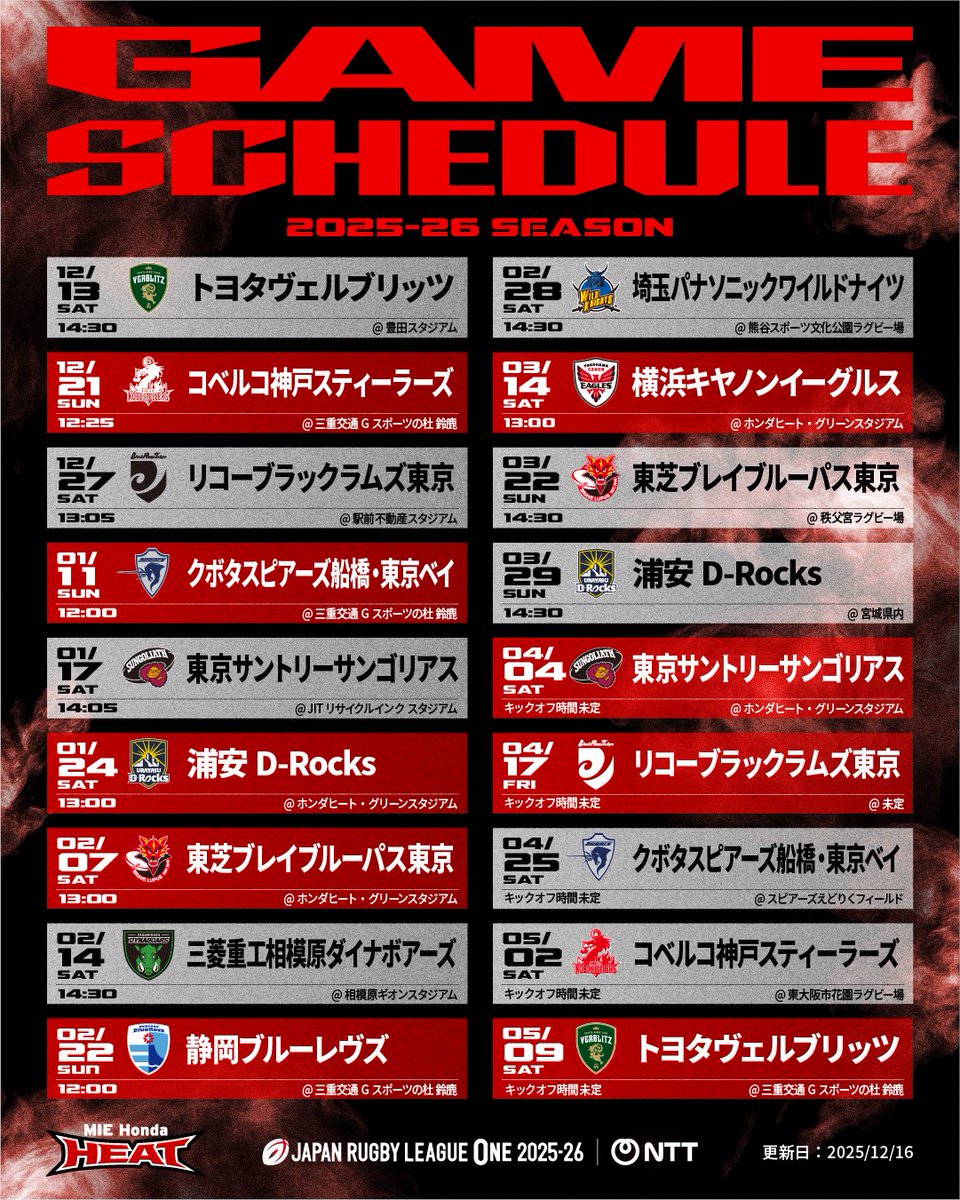 三重ホンダヒート (@hondaheat) / Posts / X