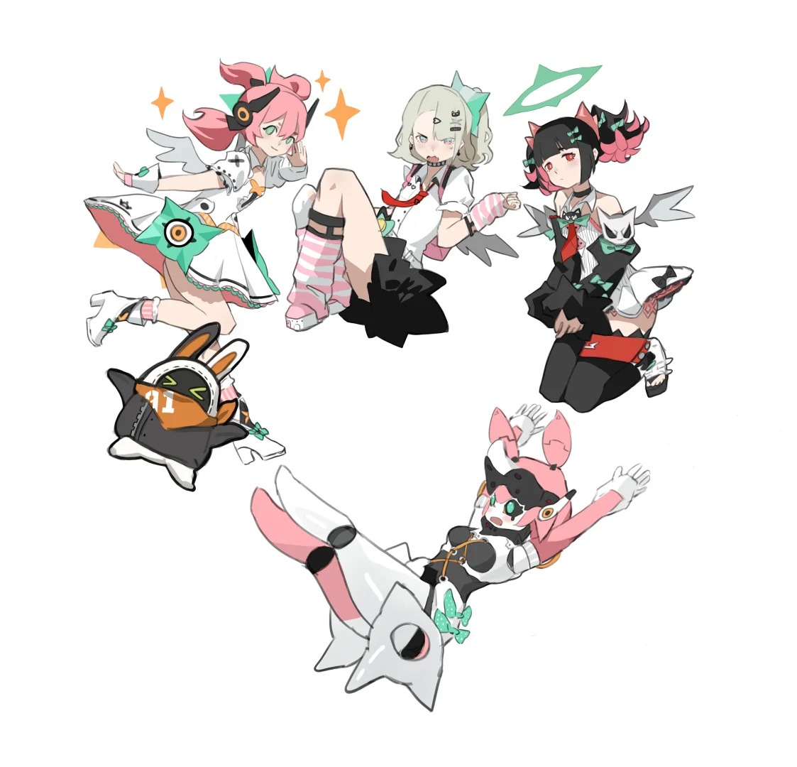 妄想エンジェルとイアスからのハート♡

作者様：没名字（xiaohongshu）