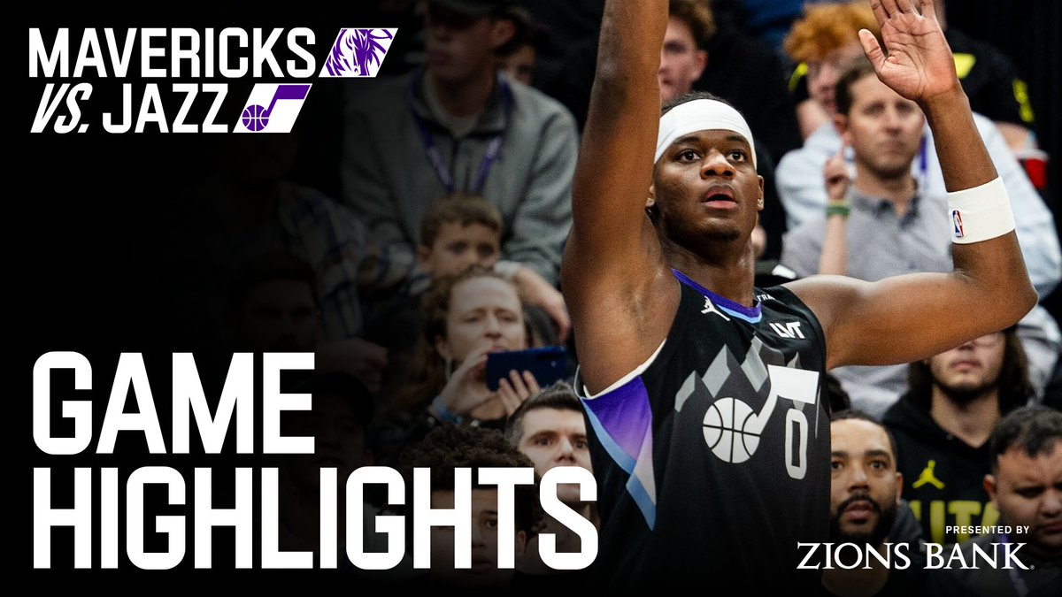 Key and Lauri combine for 𝟳𝟬, Flip and Cody go for season-highs and OT was sensational 🤩
run. it. BACK 📼
#TakeNote presented by @ZionsBank