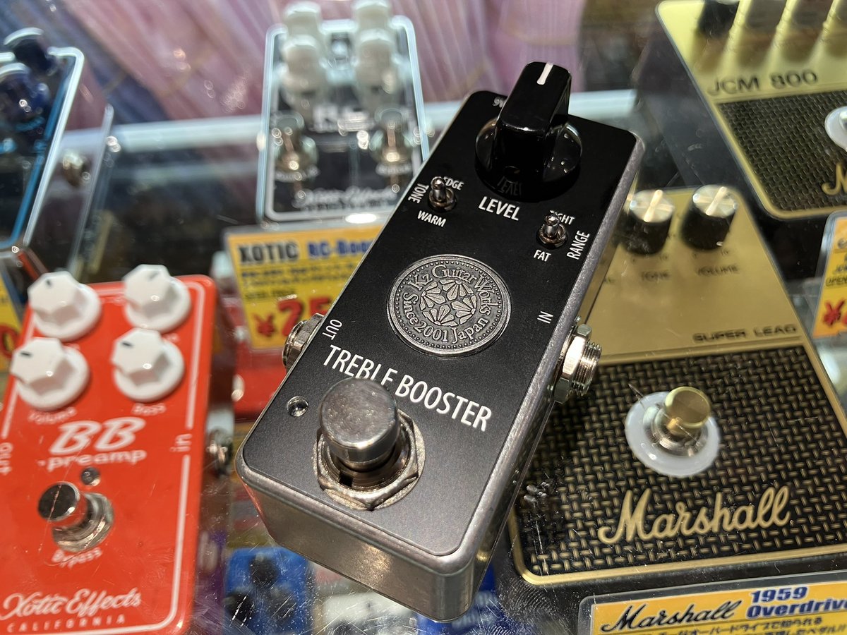 Kz Guitar Works Kz TREBLE BOOSTER 先日入荷したコチラですが、本当に