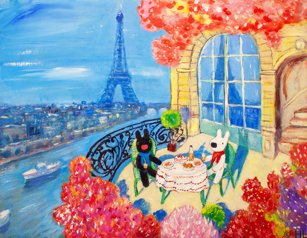 25周年記念原画の展示】 当イベントのメインビジュアルにもなっている