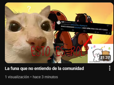 Dias sin polemica comunidad stream/eventos pequeña tweet media