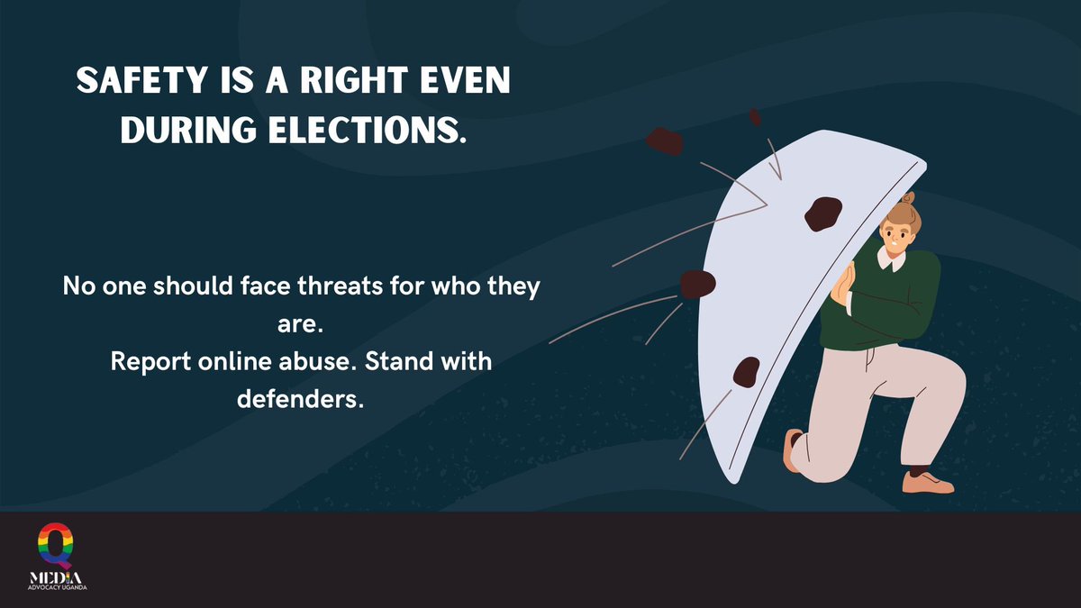 QMediaAdvocacy's tweet photo. #CampaignWithoutHate
Elections should amplify voices not endanger lives.
We stand for safety, dignity, and inclusion for all womn. #WeRejectHate https://t.co/m1H0amLUsF