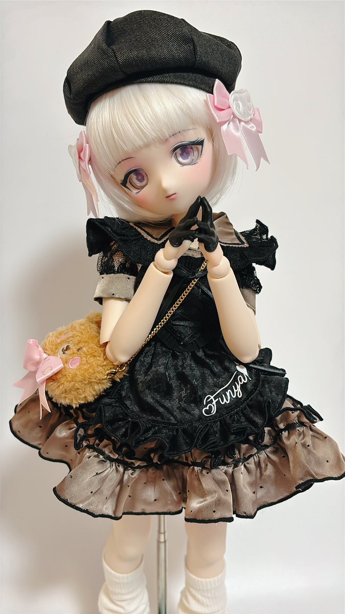 アイドールお迎え品で最強コーデ！🎀 帽子・@rsm56557 むらさき畑様 服