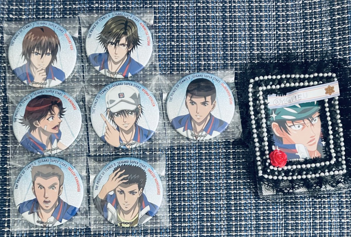 交換】新テニスの王子様 feel mee SEIGAKU SUPER STARS シャイニー缶