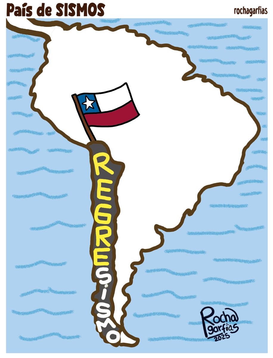En el país de los SISMOS.
#regresismo 
#chiletravel
#rochagarfias