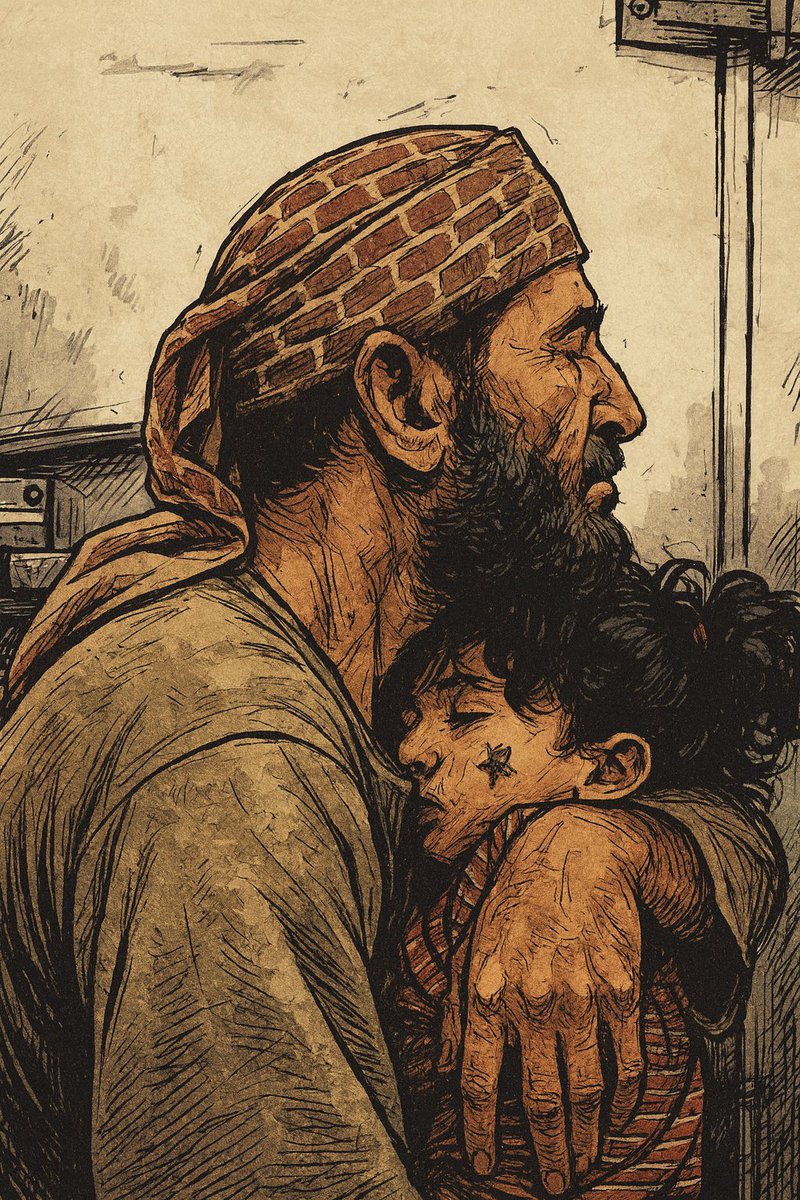 Il y a un an, Khaled Nabhan était tué lors d’une frappe israélienne sur le camp de réfugiés de Nuseirat, à Gaza. 

Quelques mois plus tôt, le monde avait découvert son visage à travers une scène insoutenable : un grand-père tenant dans ses bras le corps de sa petite-fille Reem, 3