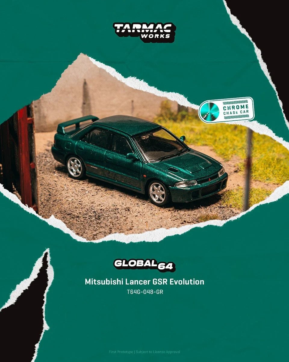 hobbysearch_mc's tweet photo. 【ミニカー予約】Tarmac Works(ターマックワーク)
1/64 Mitsubishi Lancer GSR Evolution Green Metallic
予約開始です!→ https://t.co/hEl0ymKlUp
#ミニカー #ランエボ #ランサーエボリューション #CD9A #エボ1 #LancerEvolution #DiecastCar https://t.co/6YKsujamLM