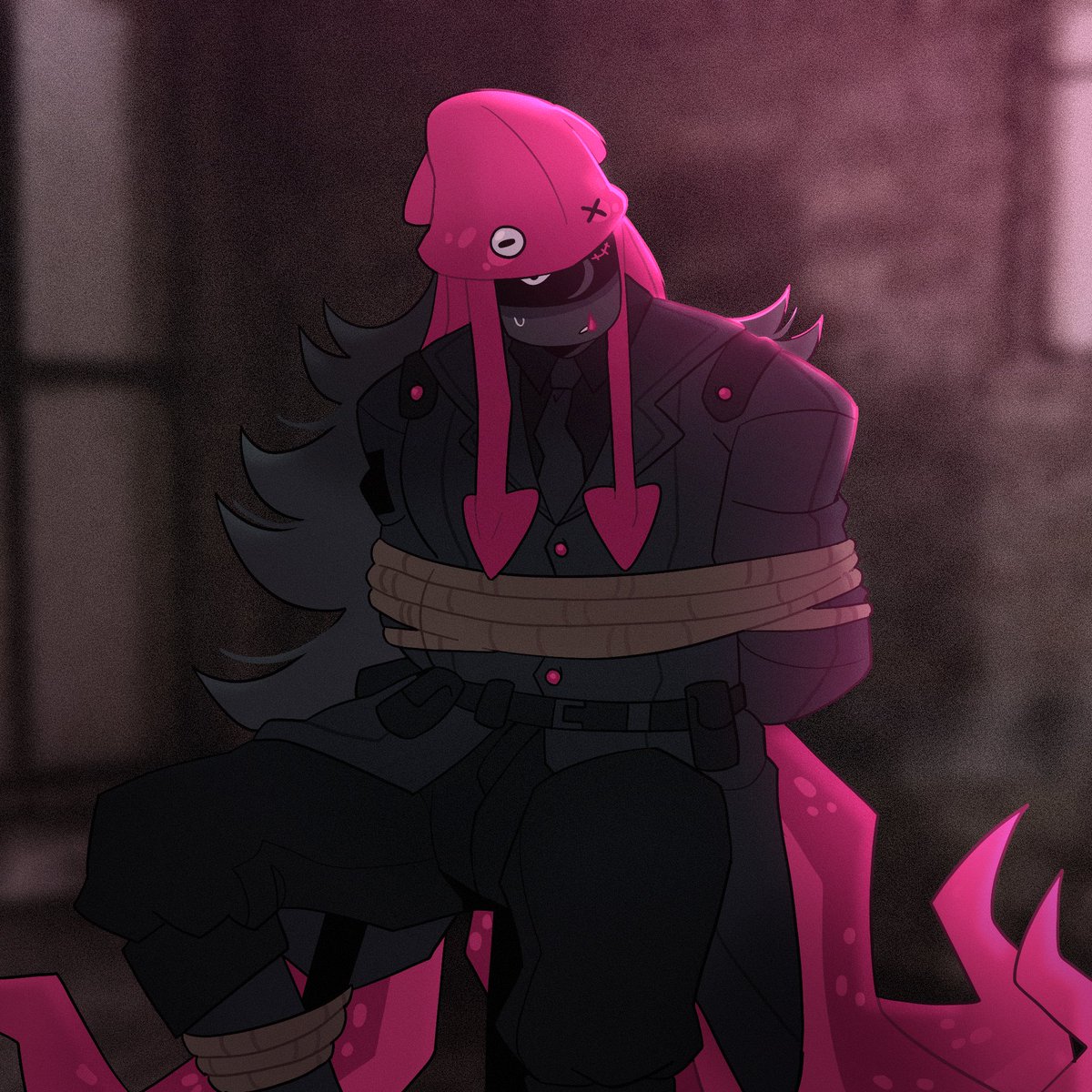 TEALSTALK's tweet image. Seems like a lil’ ol’ Banlands officer got caught in my web! My trap was so obvious it’s almost like mr. traitor over here WANTED to get caught!