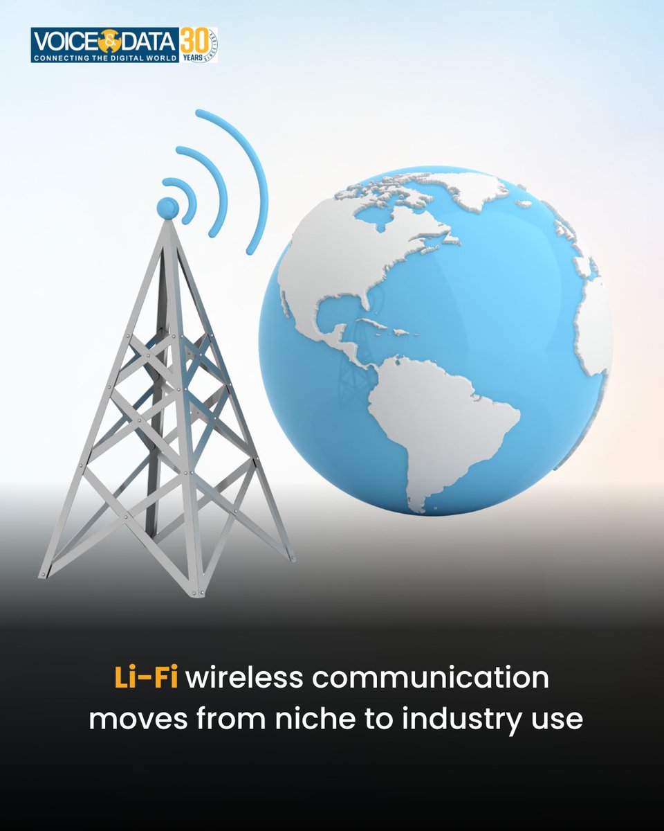 Advances in optical systems, edge processing, and standards are positioning light-based connectivity as a practical option for secure, low-latency environments.

By Pratima Harigunani: voicendata.com/wireless/li-fi…

#voicendata #wireless #communication #lifi <a href="/LightCommsAll/">Light Communications Alliance</a>