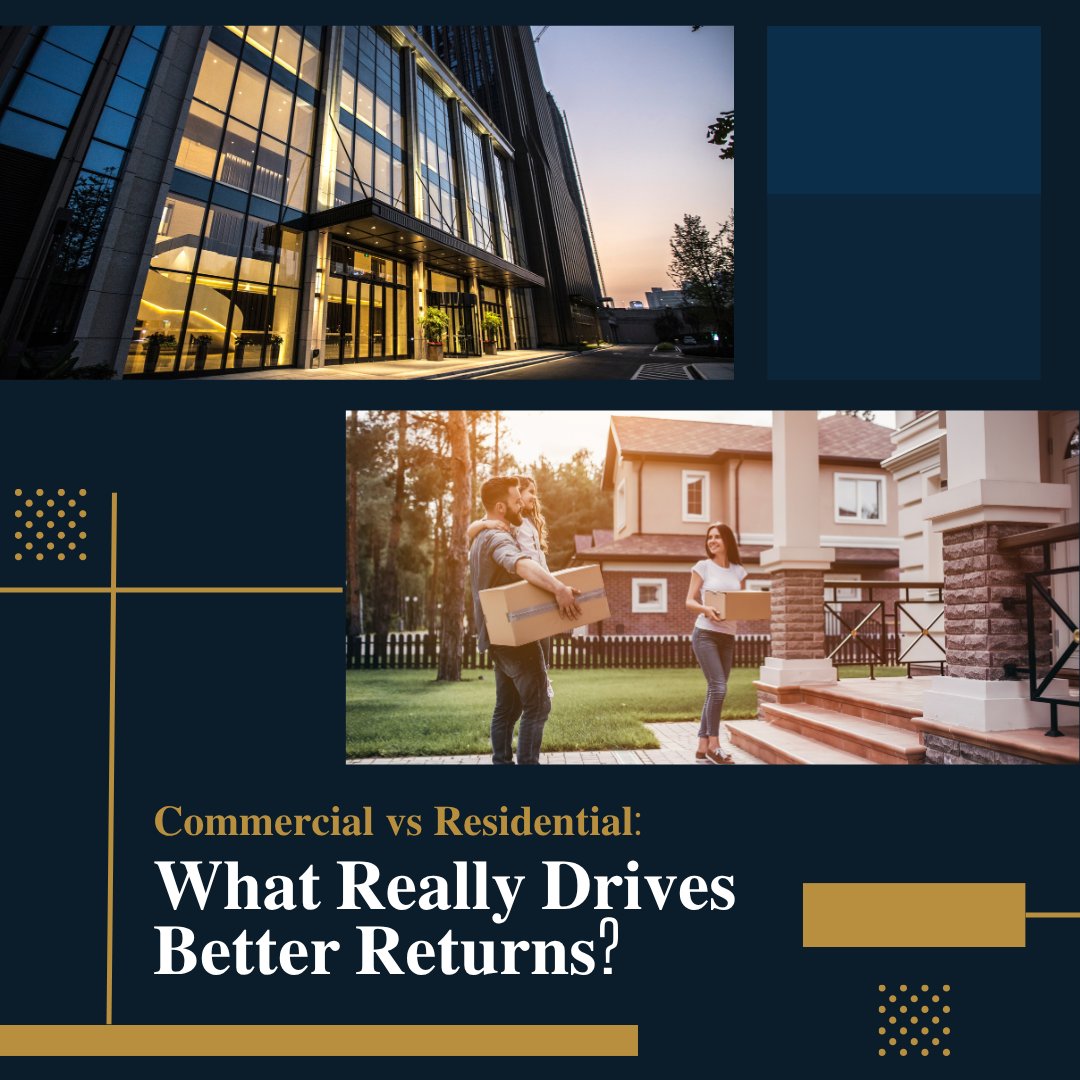 Commercial vs residential property is not a simple choice. One offers higher yields and longer leases, the other stability and accessibility. The smarter move depends on strategy, risk appetite, and growth goals.

🔗realcommercial.com.au/news/commercia…

#Investing #Commercial #Residential