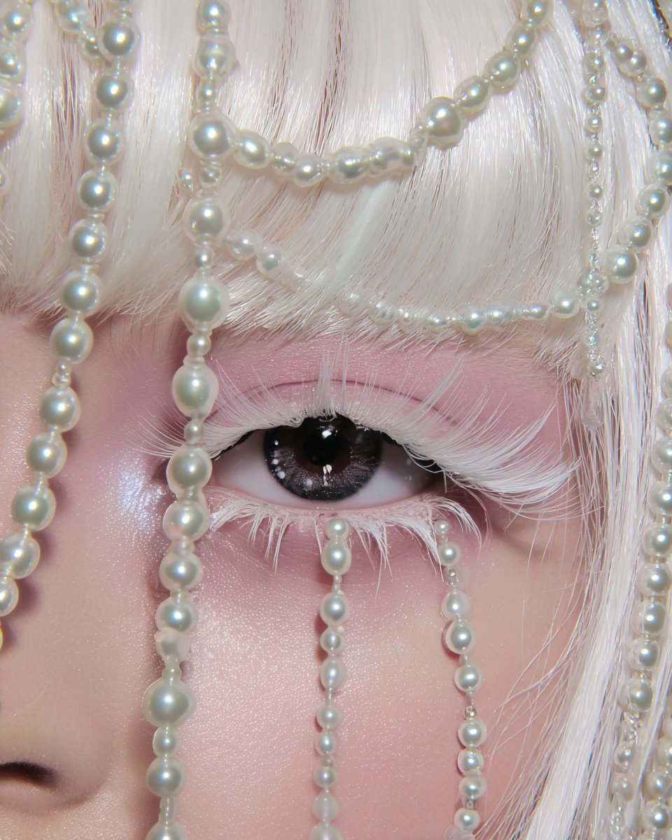 ufofiai's tweet photo. string of pearls⚪⚪⚪ #pearls #makeup #sparkle https://t.co/LWzFmtrvWx