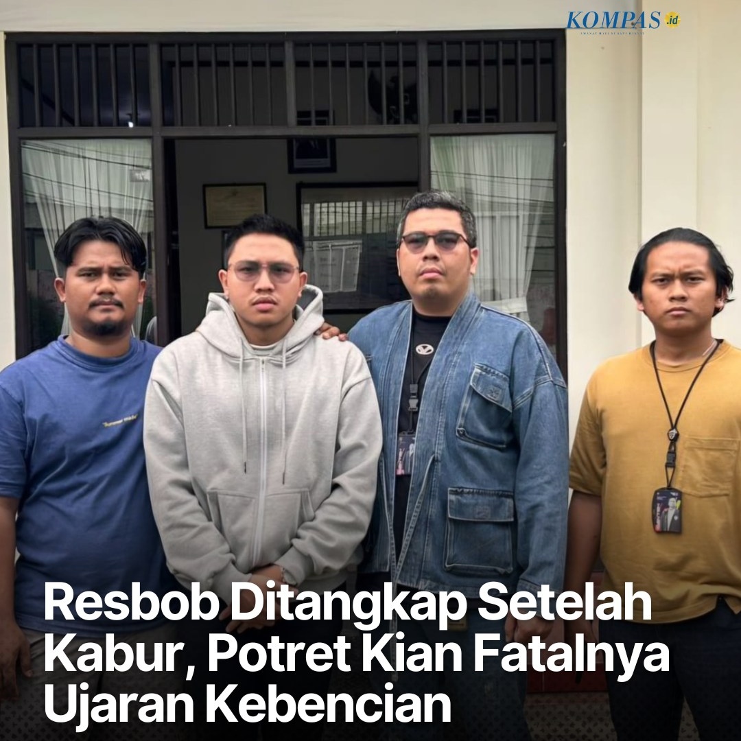 HumorJonTampan's tweet photo. RESBOB DITANGKAP RESMOB
"Apes tenan....
Di luar penjara Resbob dicari-cari orang Sunda. Gimanakah nasibnya kalo di dalam penjara pun dia ketemu orang Sunda?"
#Ngik
#BreakingNews
#Resbob #Resmob https://t.co/W5gS1Ntwh6