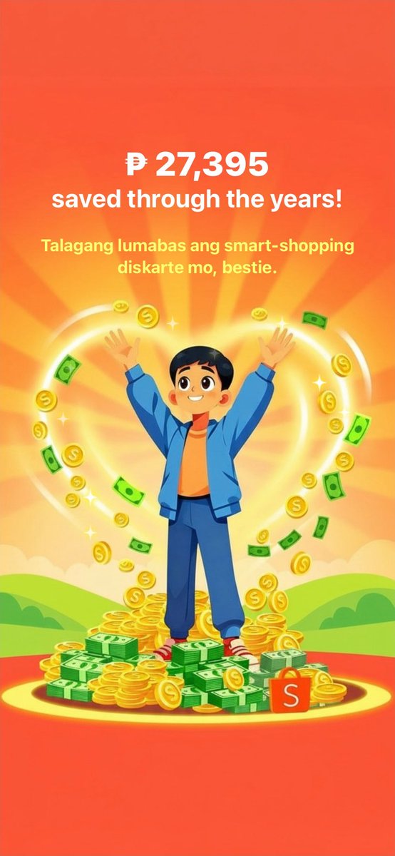 scrtlifeofleel's tweet photo. @ShopeePH thank you bestie! matagal-tagal na rin pala. ang dami ko nang nabili, to more vouchers bestie 🥰🧡 #Shopee10Pasko #ShopeeUnboxed! https://t.co/t7vbRaBA0E