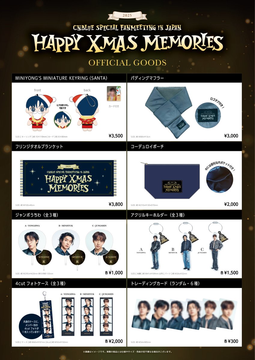 美品　CNBLUE Official Fanmeeting Collection 2025 CNBLUE Special Fanmeeting in JAPAN - Happy Xmas Memories