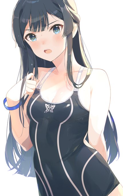 競泳水着の静香 