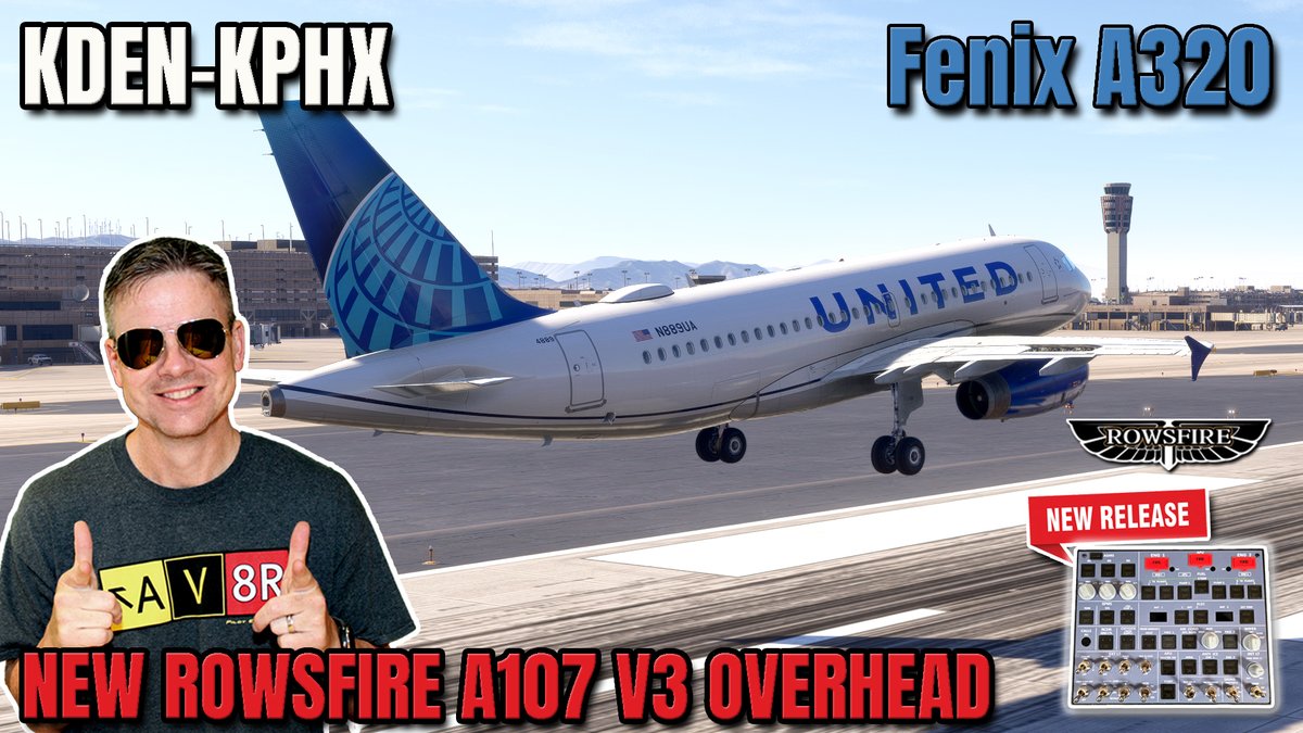 TubeSim's tweet image. LIVE | Rowsfire A107 V3 Overhead Panel - Part Deux! | Full WINWING Setup | Fenix A319 | KDEN-KPHX #msfs2024 #rowsfire #winwing
youtube.com/watch?v=f2O2qg…