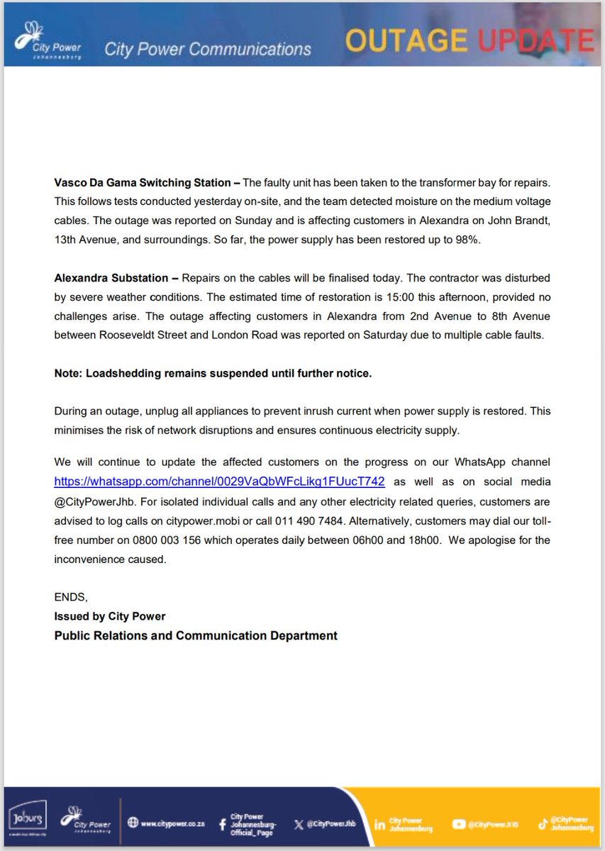 @CityPowerJhb tweet media